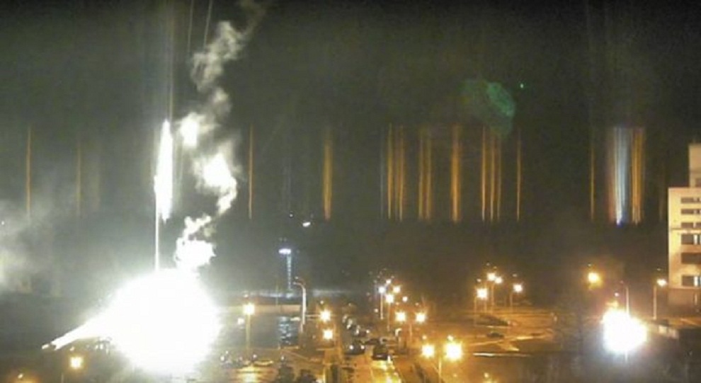 Pembangkit Nuklir Zaporizhzhia di Ukraina Terbakar Setelah Ditembaki Pasukan Rusia, PLTN Terbesar di Eropa