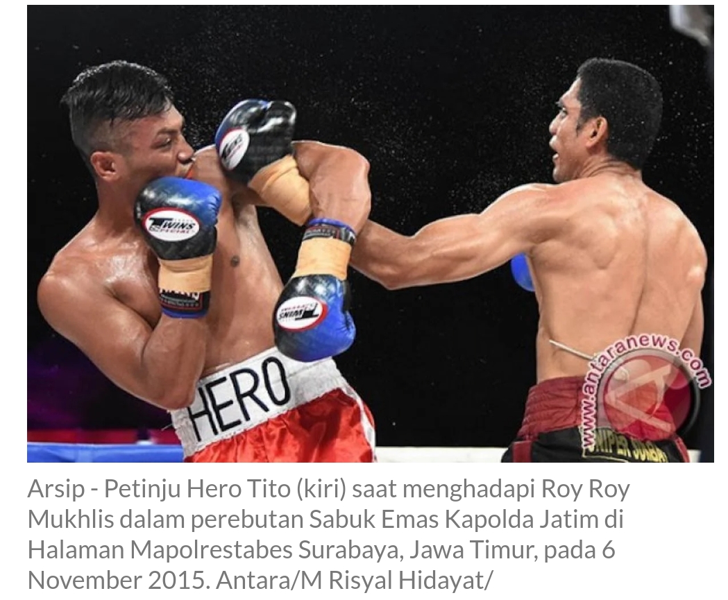 Koma Lima Hari, Petinju Hero Tito Meninggal Dunia, Vicky Prasetyo: Sahabatku, Petinju Terbaik Indonesia