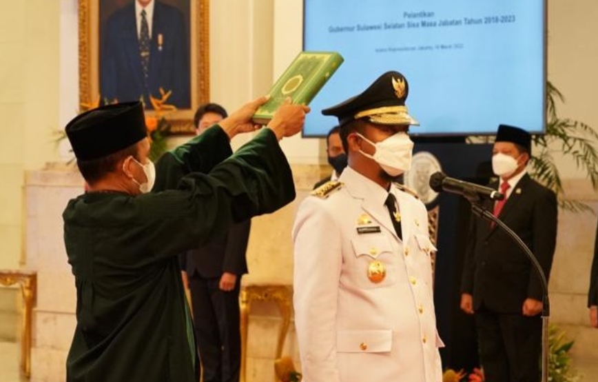 Andi Sudirman, Usia 38 tahun, Jadi Gubernur Termuda di Indonesia