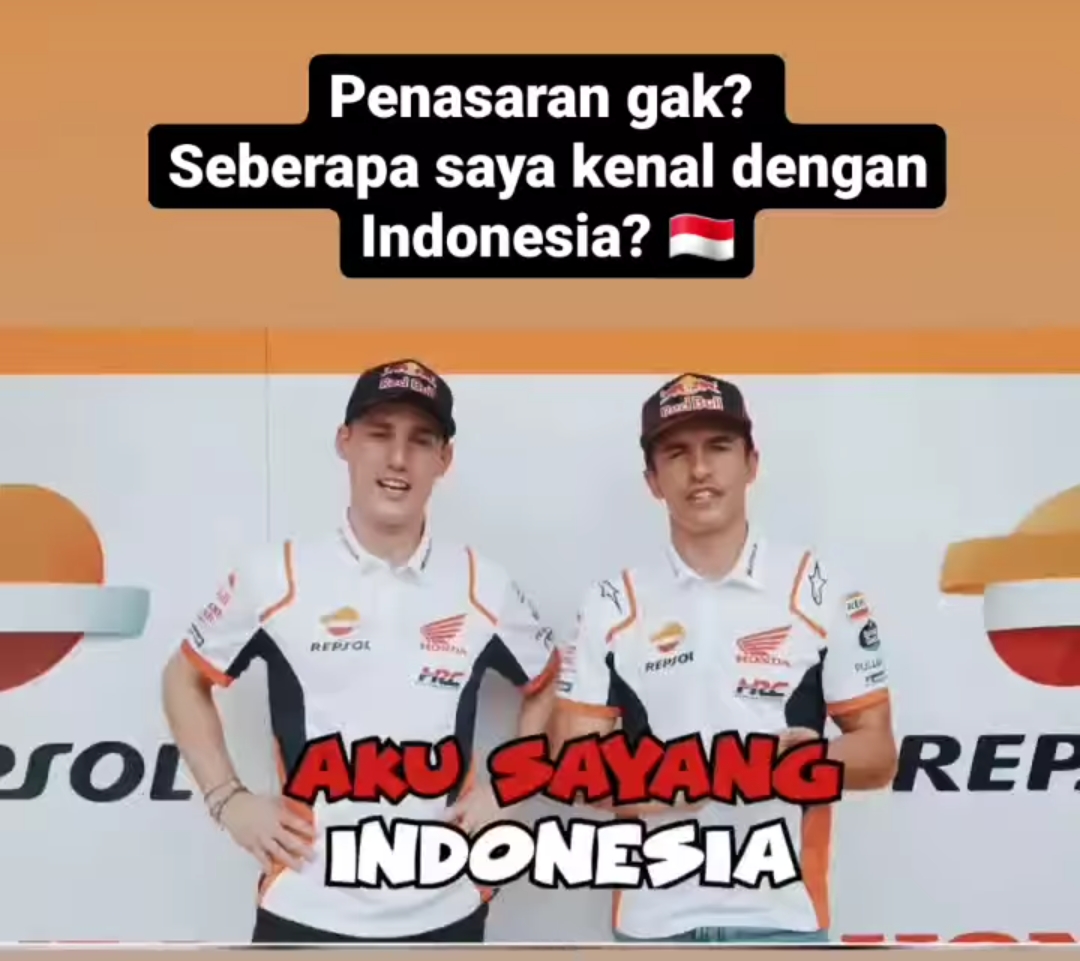 Bikin Penasaran, Marc Marquez Jatuh Cinta ke Indonesia