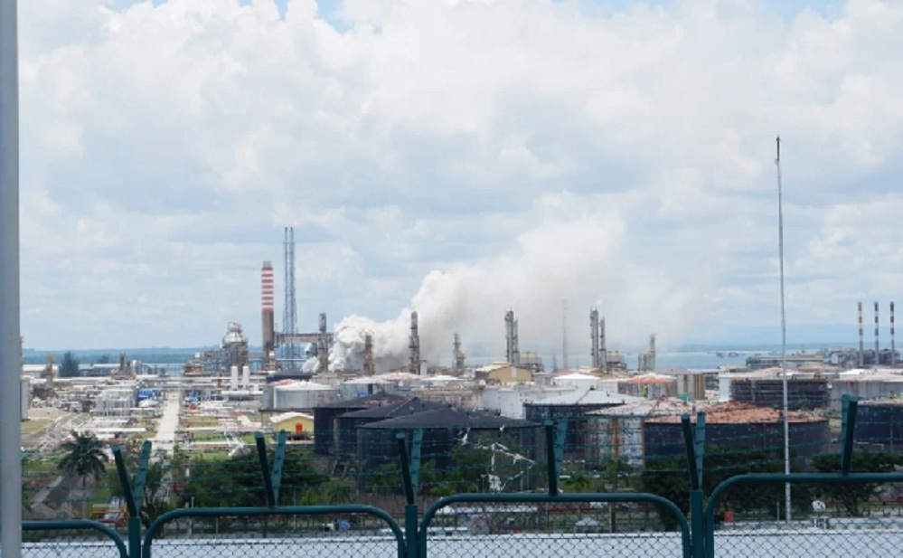 Gemuruh di Lokasi Kilang Pertamina, Lalu Muncul Api Ternyata Terbakar