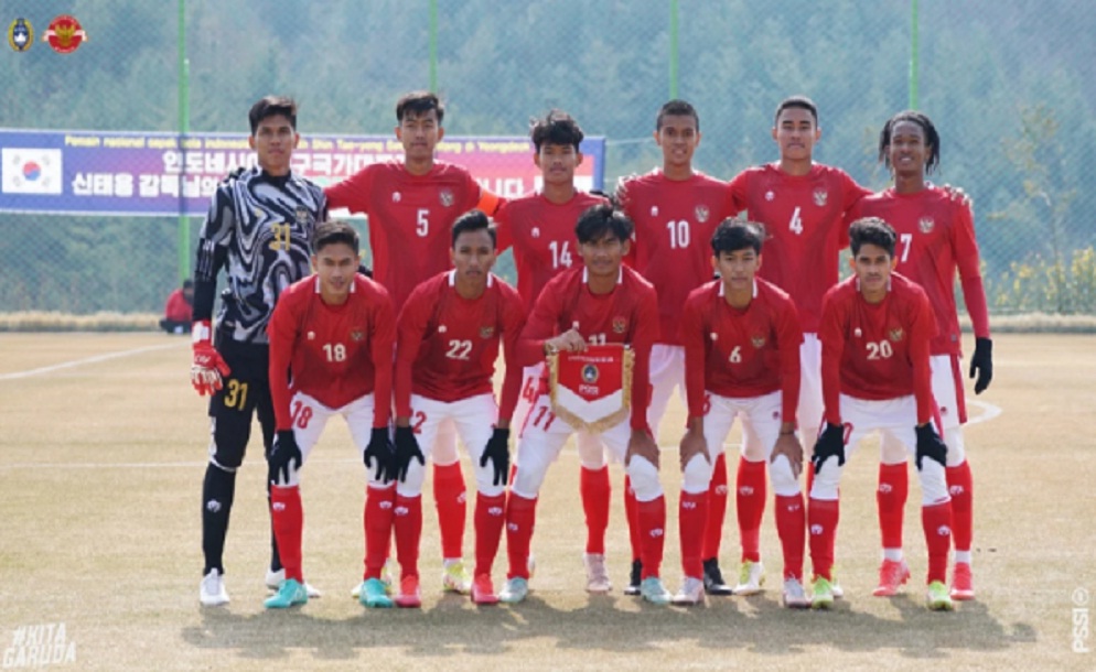 Babak Belur, Indonesia U-19 Kalah 0-7 dengan Korsel U-19
