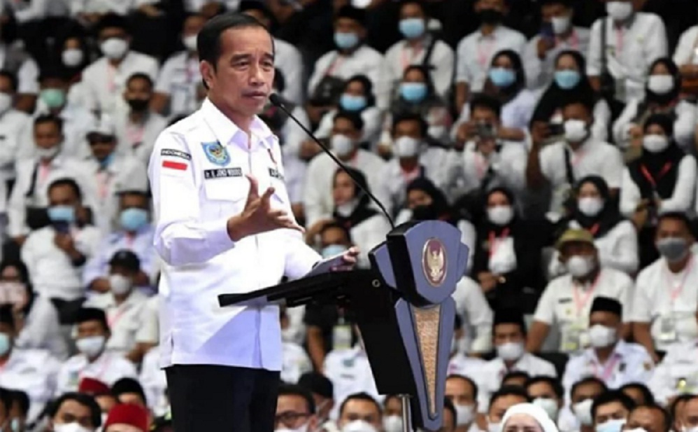 Momen Apdesi Teriakan Presiden 3 Periode, Jokowi: ADD untuk BLT Maksimal 40 Persen, Ya Saya Setuju