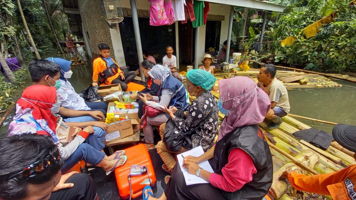Sepekan, Banjir di Banyumas Timur Belum Surut, 498 Warga Masih Mengungsi, Ini Fotonya