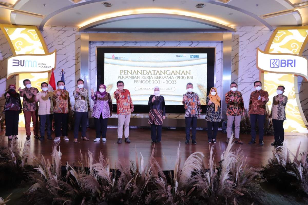 Menaker Apresiasi BRI Ciptakan Value Berkelanjutan Melalui PKB dengan Serikat Pekerja Nasional