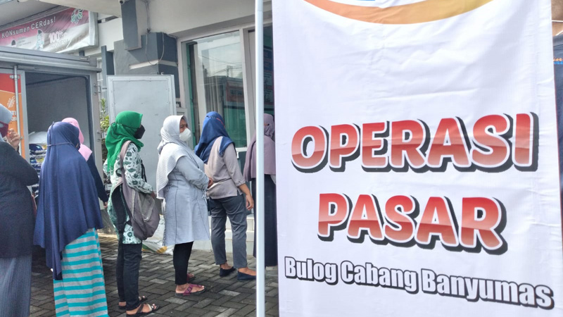 Operasi Pasar Minyak Goreng di Banyumas Akan Dilakukan Rutin