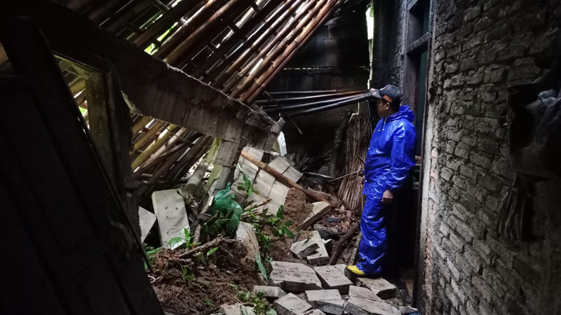 Hujan Lebat Picu 13 Bencana Alam di Banjarnegara