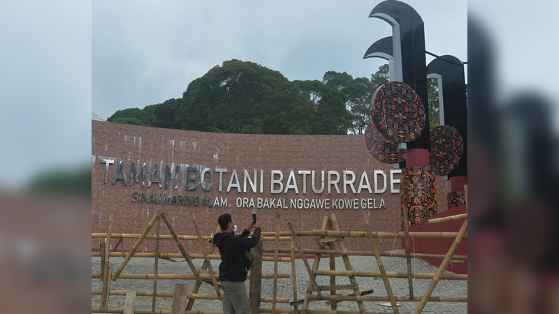 Pembangunan Lanjutan Taman Botani Belum Jelas