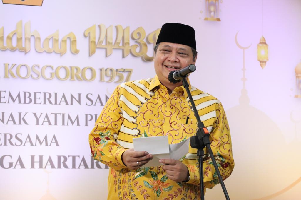 Sepekan Jelang Lebaran, Airlangga: Situasi Terjaga, Masyarakat Nyaman, Pandemi Kian Membaik