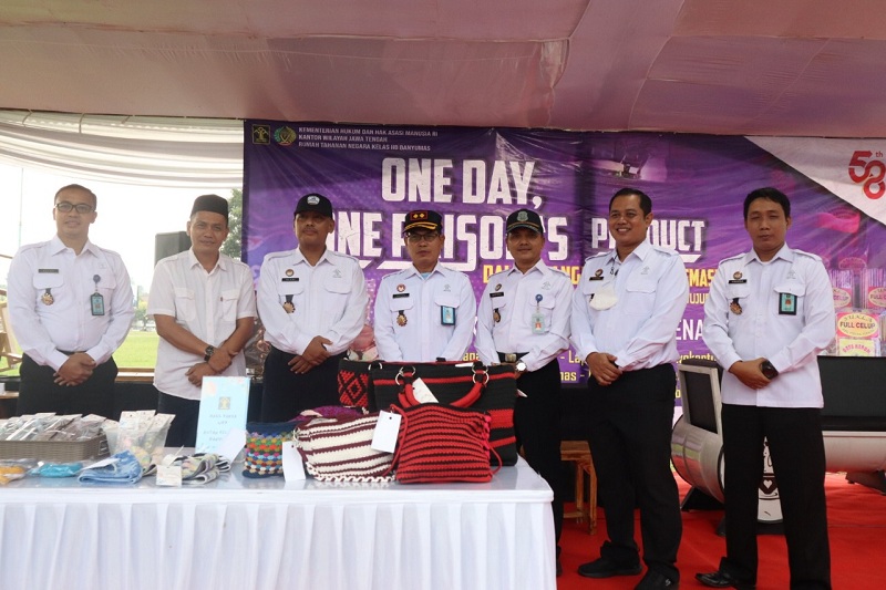 UPT Pas Se Korwil Banyumas Pamerkan Produk Narapidana
