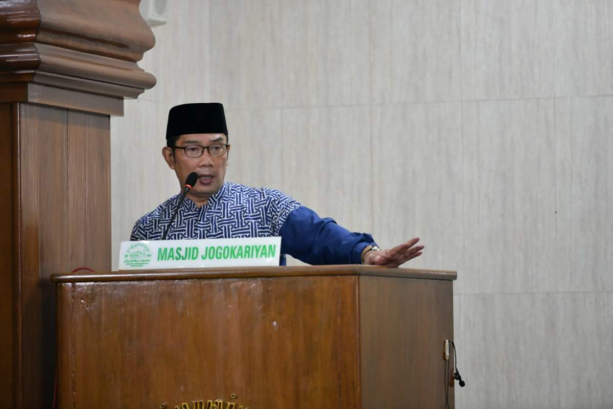 Ridwan Kamil: Pegang Teguh Syariat Islam Untuk Keadilan