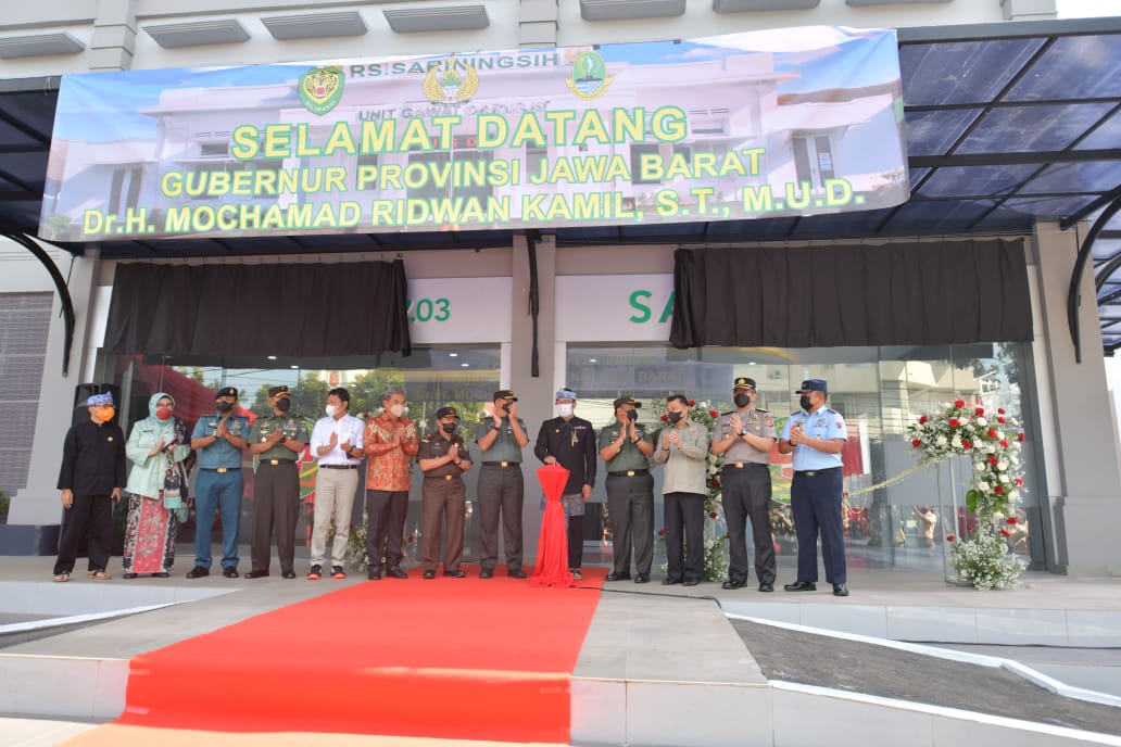Gubernur Ridwan Kamil Resmikan Rumah Sakit Sariningsih