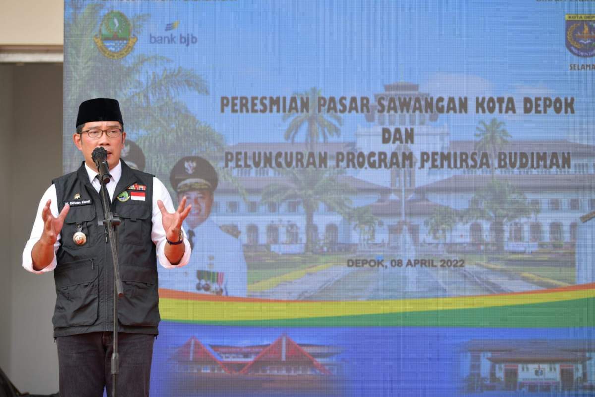 Ridwan Kamil Luncurkan Program Pemesanan Minyak Goreng Melalui Aplikasi Sapawarga