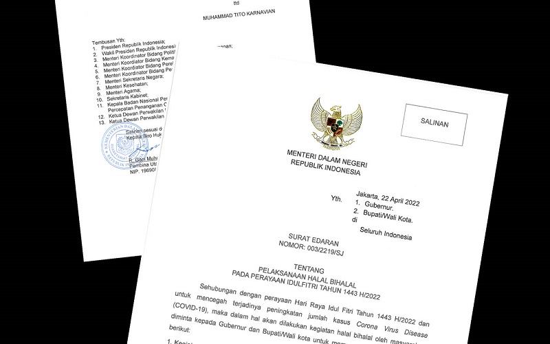 Mendagri Kirim SE Ke Pemerintah Daerah Soal Halal Bihalal, Begini Isinya