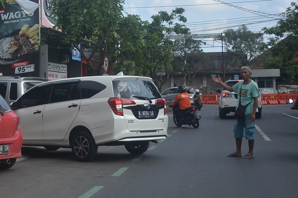 Juru Parkir Dadakan Siap-siap Ditindak di Purwokerto, Tiga Zona Jadi Perhatian