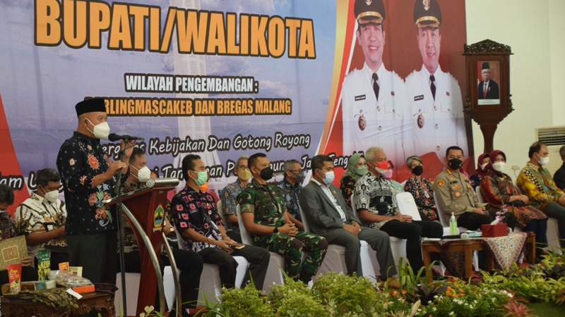 Banyumas Jadi Tuan Rumah Dialog Gubernur Usul Infrastruktur Pendukung Pemulihan Ekonomi