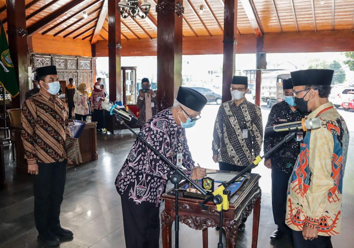 Isi kekosongan, Ratusan Pejabat Dirotasi di Banjarnegara