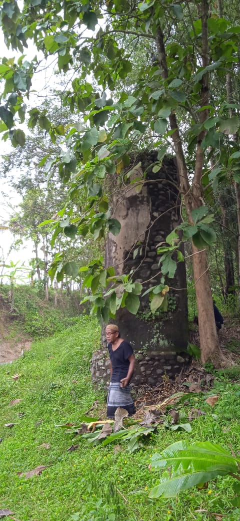 Unik, Pilar Jembatan Rel Lori Tebu ini jadi Titik Prapatan Desa