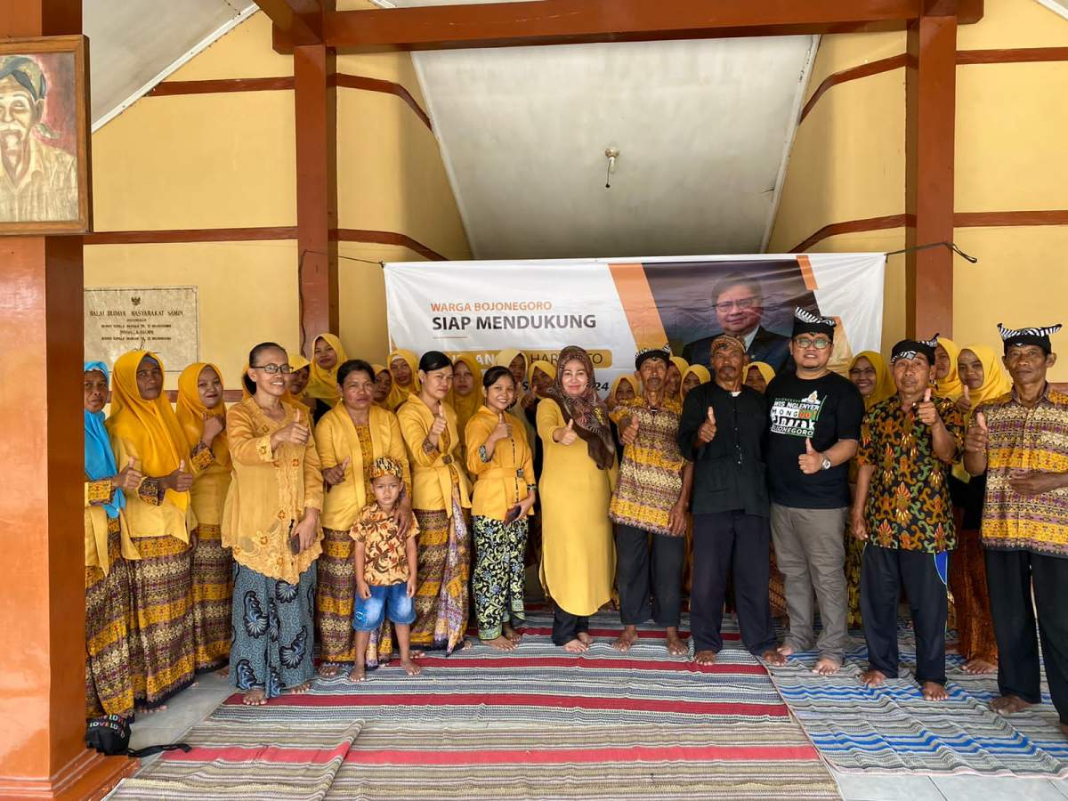 Masyarakat Kejawen di Bojonegoro Deklarasi Dukungan Airlangga Capres 2024