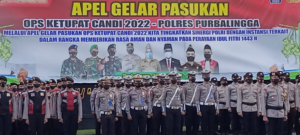 Polres Purbalingga Siapkan 384 Personel Gabungan Amankan Arus Mudik dan Balik