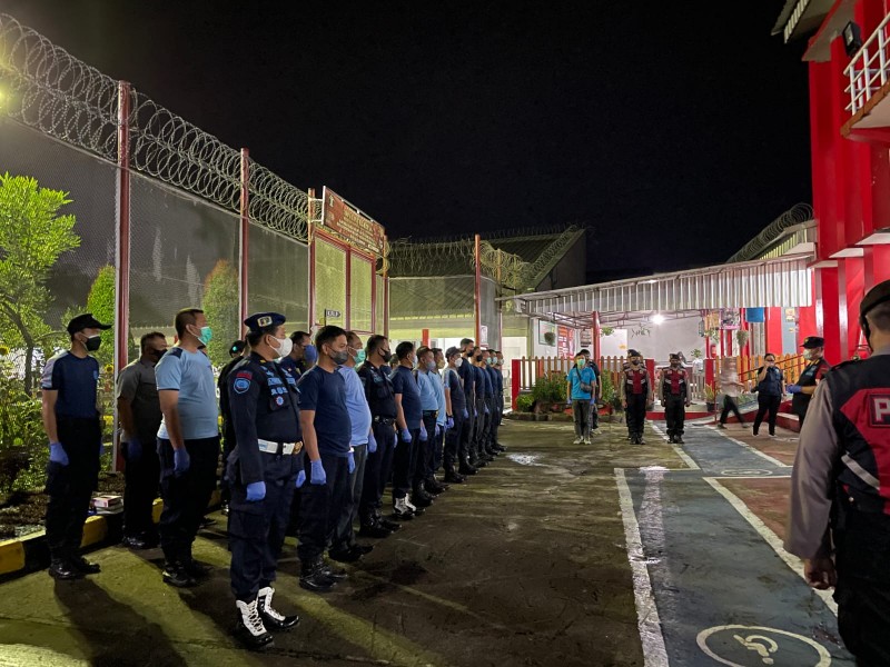 Hari Bhakti Pemasyarakatan Ke-58, Blok Hunian WBP Lapas Kelas IIA Purwokerto Dirazia, Ini Barang-Barang yang D