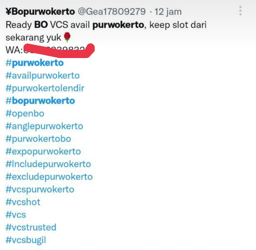 Duh, Prostitusi Online Kian Menjamur di Purwokerto, Gaet Pelanggan dari Berbagai Platform Aplikasi Media Sosia