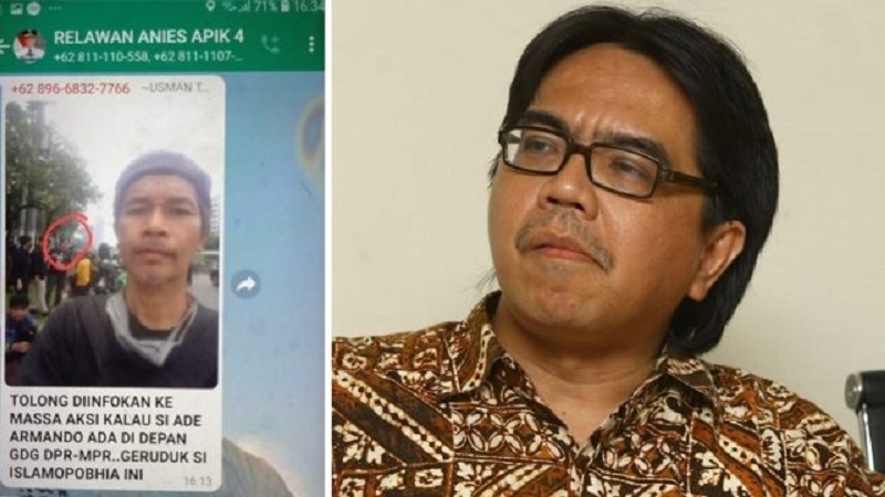 Ada Kejanggalan Relawan Anies Apik Soal Ajakan Geruduk Ade Armando