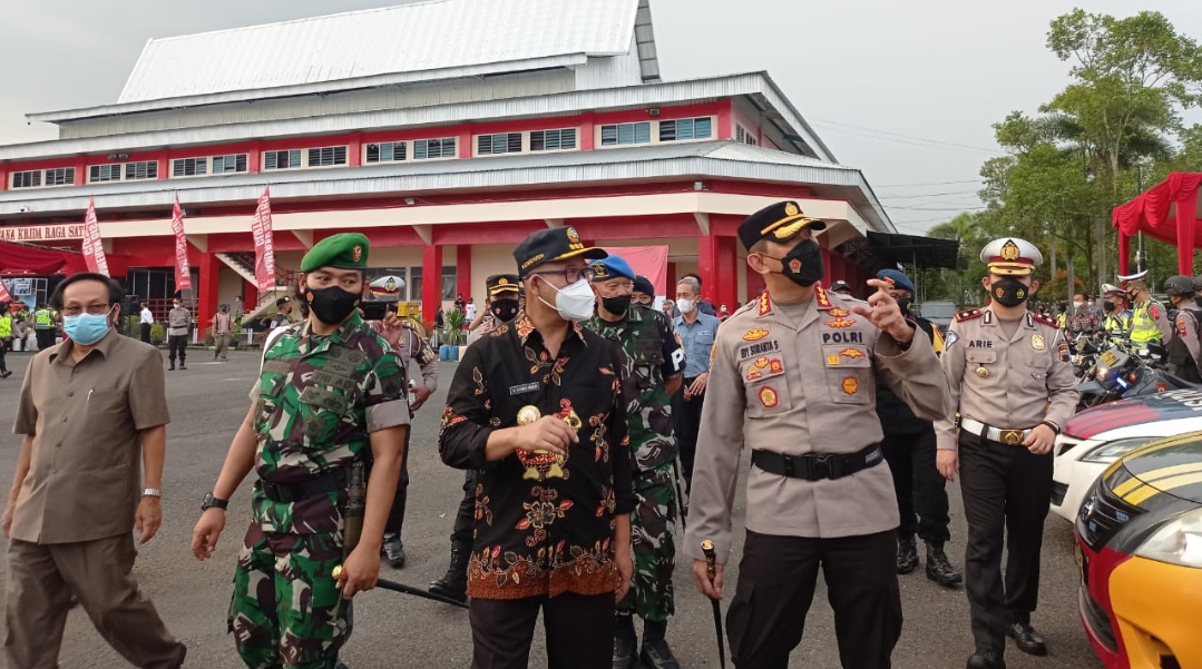 Apel Gelar Pasukan Operasi Ketupat Candi 2022, Forkopimda Banyumas Jamin Keamanan Idul Fitri