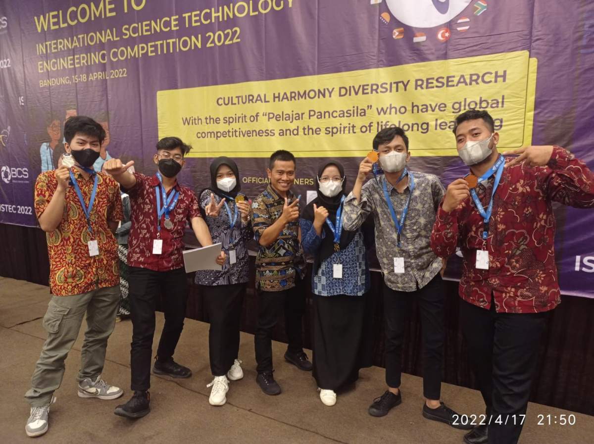 Teknik Rekayasa Elektromedis UMP Borong Medali di Ajang ISTEC 2022