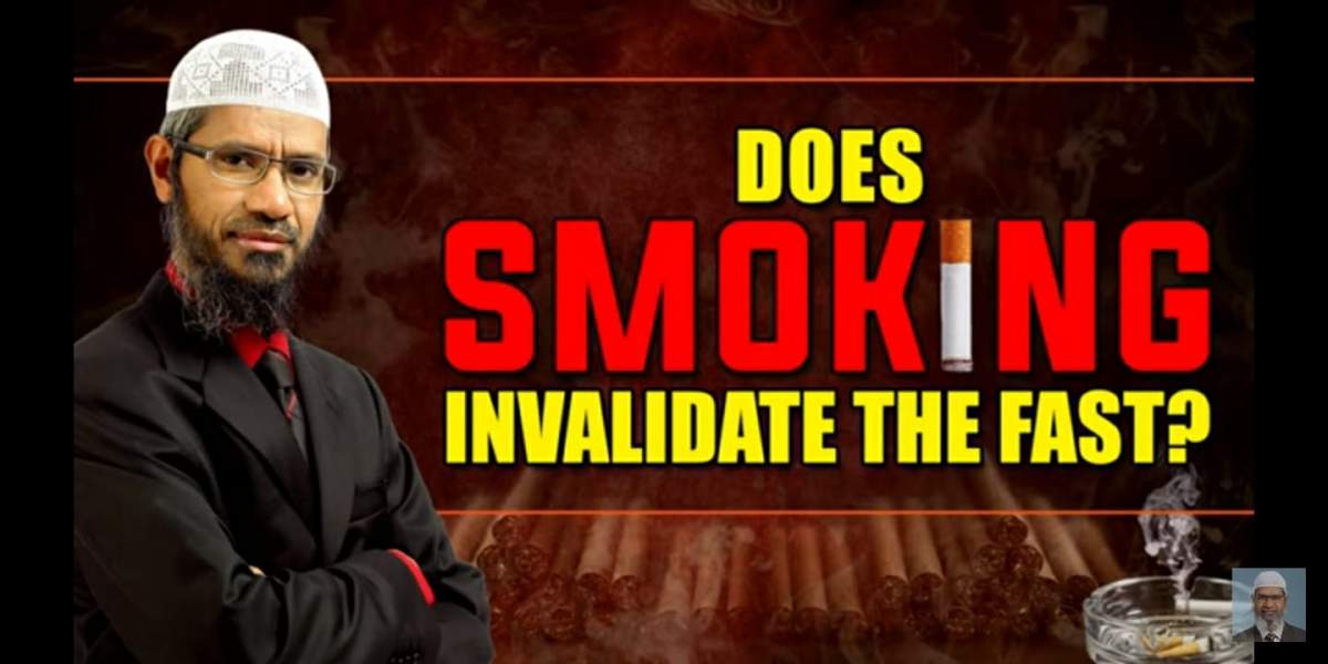 Merokok Saat Berpuasa Boleh? Simak Kajian Agama Dr Zakir Naik