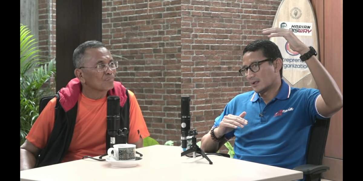 Sandiago Uno Podcast Bareng Dahlan Iskan, Sebut 3400 Desa Wisata Siap Stabilkan Tingkat  Ekonomi