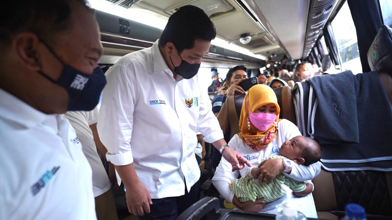 26 BUMN Kompak Antar 40 Ribu Masyarakat Mudik