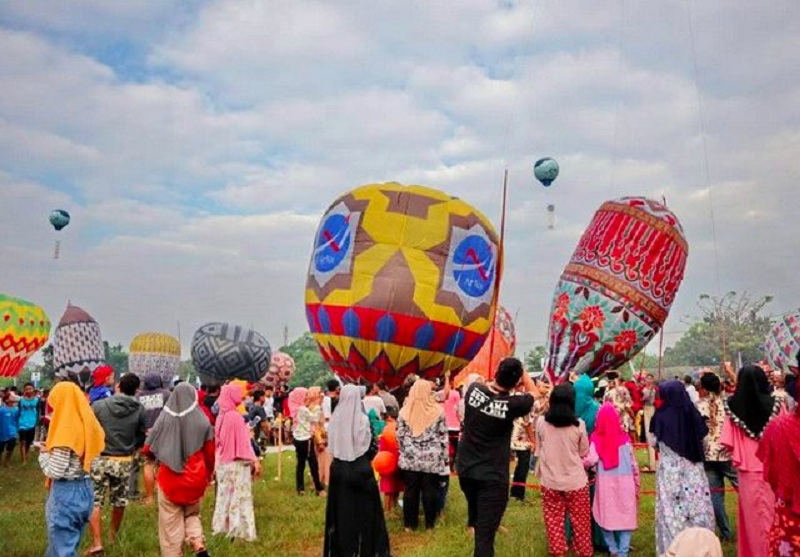 Terbangkan Balon Udara Tanpa Izin Bisa Kena Pidana