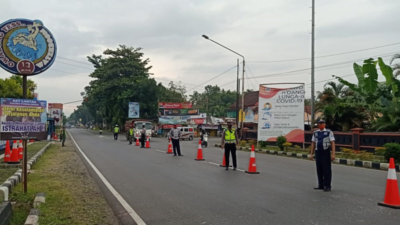 Mudik, Tak Ada Penyekatan di Perbatasan Purbalingga