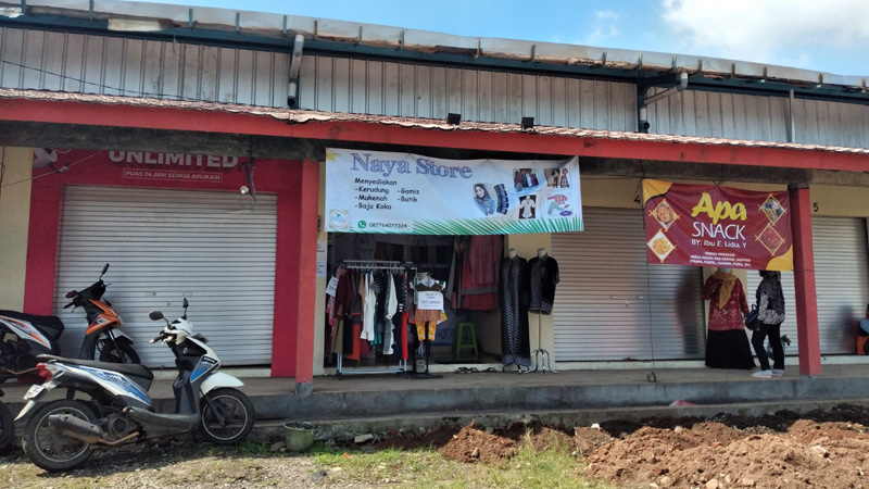 Terus Berbenah, Beberapa Kios di Pasar Proliman Masih Tutup