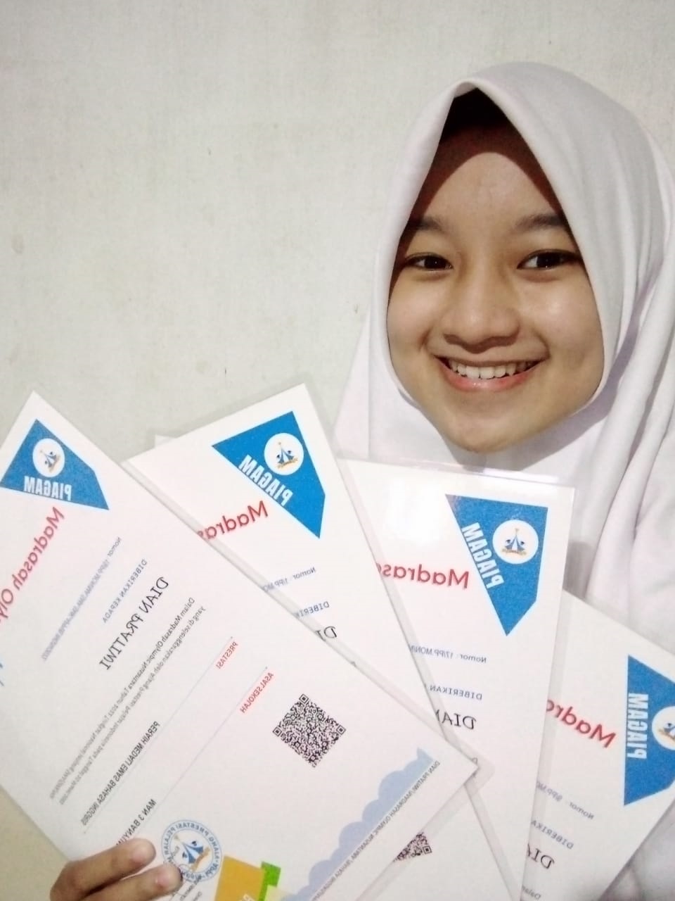 Keren, Dian Pratiwi Siswi MAN 3 Banyumas Sabet Lima Emas dalam Satu Kompetisi, Terasa Lebih Berat karena Berlo