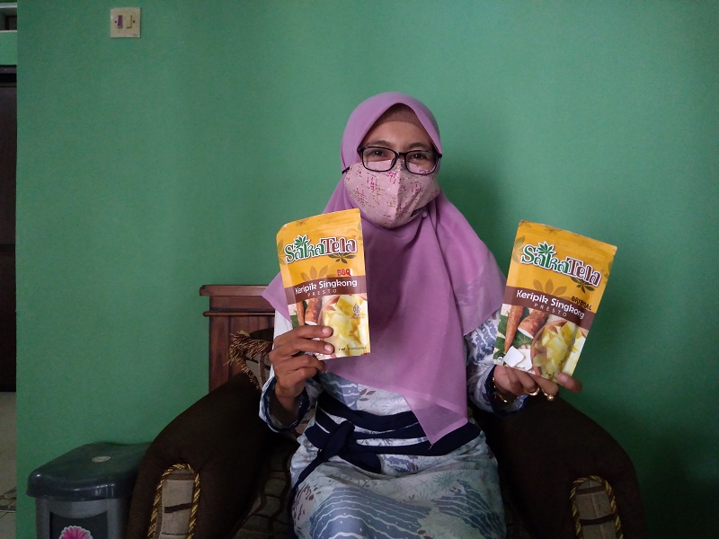 Produknya Sampai AS, Bakal Ikut Pameran di Meksiko, Yuli Setiowati Berhasil Membuat Singkong Naik Kelas