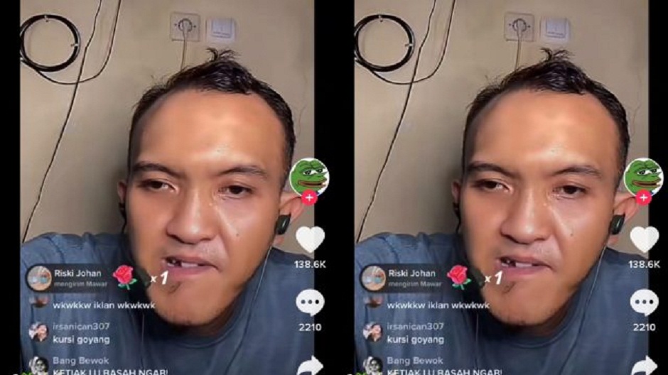 Live Tiktok 24, Caisar: Saya Lagi Gabut, Bantah Pakai Narkoba