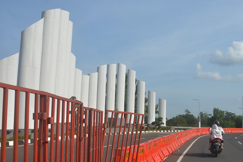 Bijak Tanggapi Informasi Sculpture Jalan Bung Karno Roboh, DPU: Itu Video Lama