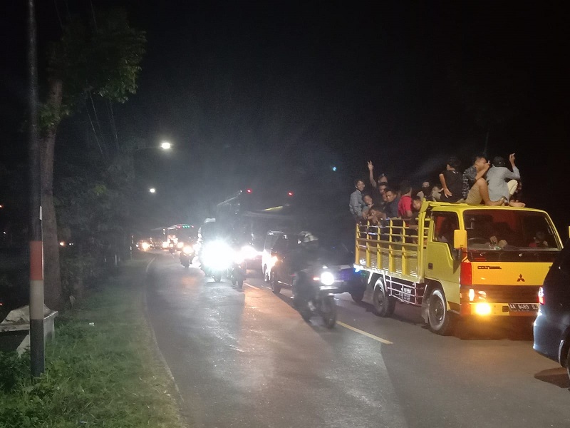 530 Kendaraan Setiap Jam,  Arus Balik, Padat Merayap Menuju Barat, Pemudik Diarahkan ke Jalur Selatan
