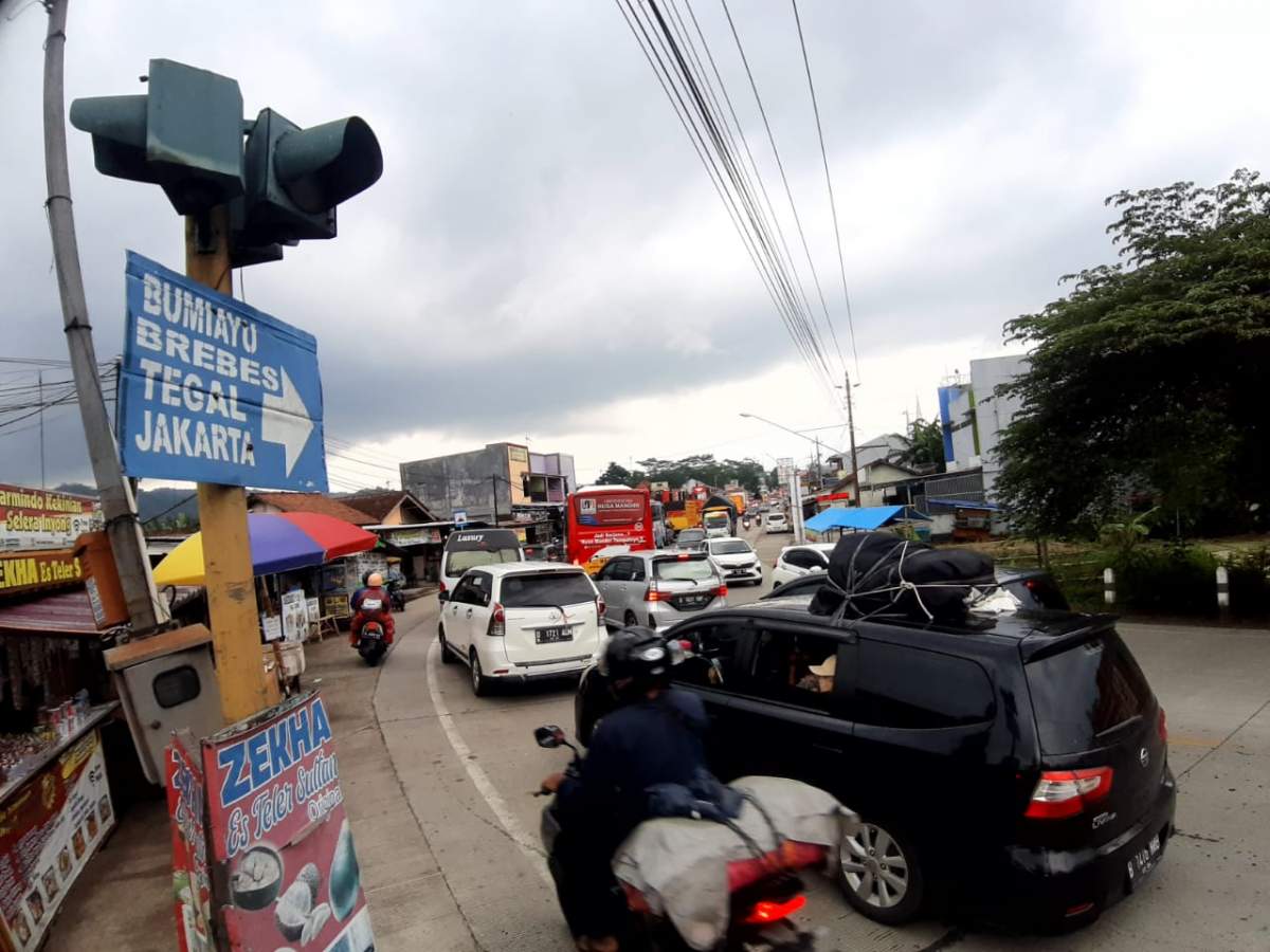 Laporan Pandangan Mata, Arus Balik Ruas Ajibarang, Berikut Fotonya