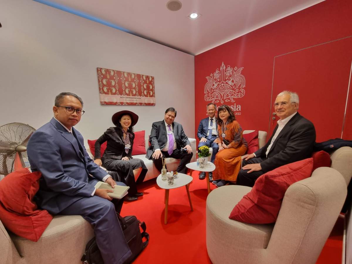 Bareng Petinggi International Energy Agency, Menko Airlangga Garis Bawahi Just and Affordable Transition dalam