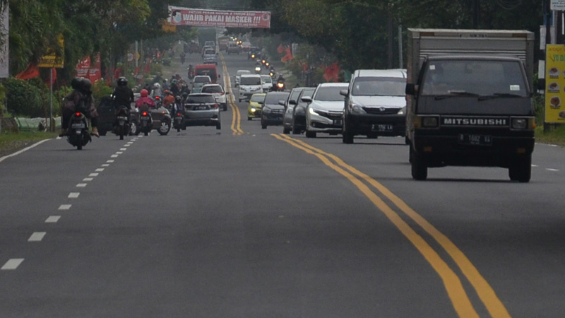 Lebar Jalan Belum Standar, Median Jalan di Sopeardjo Roestam Belum Bisa Direalisasikan