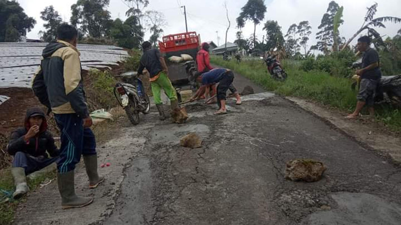 Perbaikan Ruas Jalan Kutabawa-Bambangan Sudah Dianggarkan Tapi Belum Tergarap