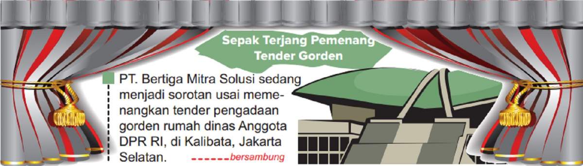 Wow, Pengadaan Gorden dan Blind Rumah Dinas Anggota DPR Tembus Rp 43,5 M, Pertanyakan Kejanggalan Penawaran Le