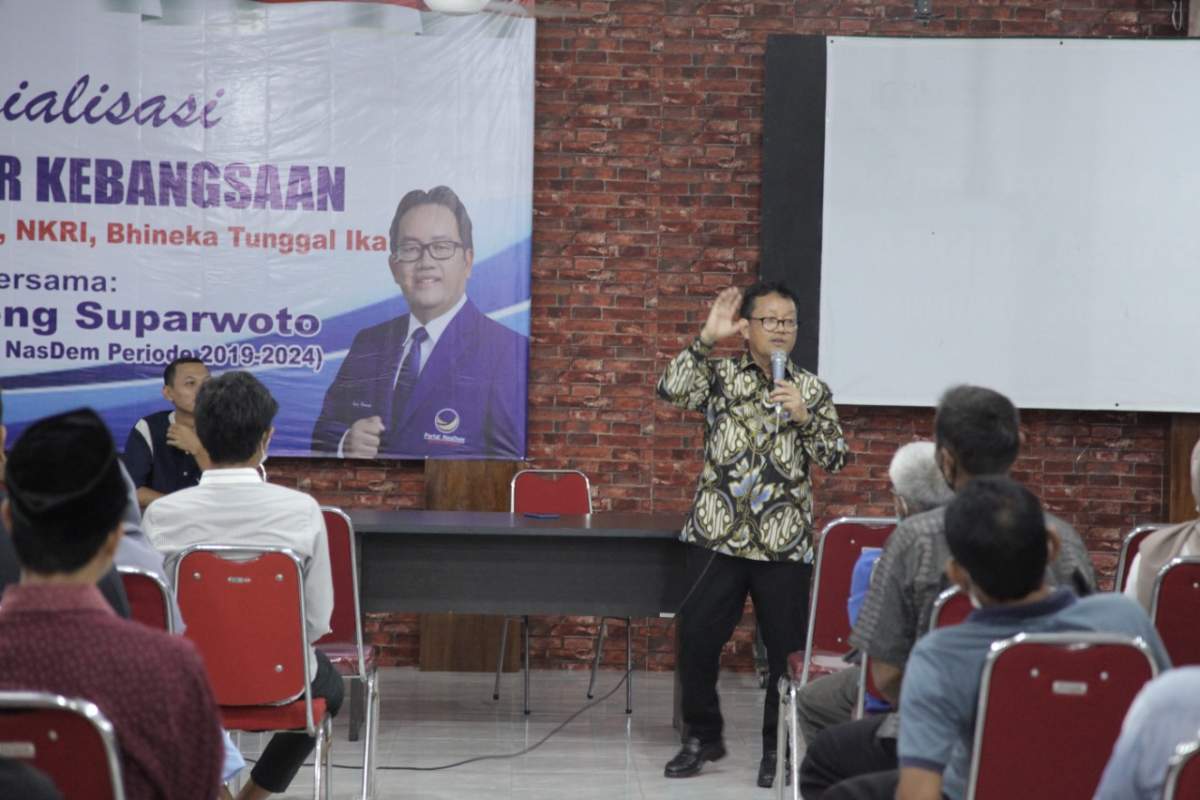 Sosialisasi 4 Pilar Kebangsaan, Sugeng Suparwoto Luruskan Isu Kenaikan BBM Khususnya Pertalite