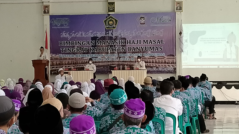 Dua Kloter Pemberangkatan Haji Banyumas Gabung Kebumen dan Cilacap