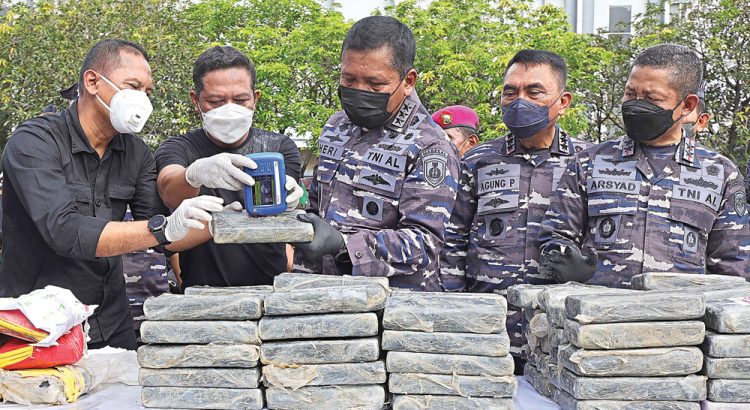 Ternyata Kokain Senilai Rp 1,25 T, Empat Kantong Mengapung di Perairan Banten