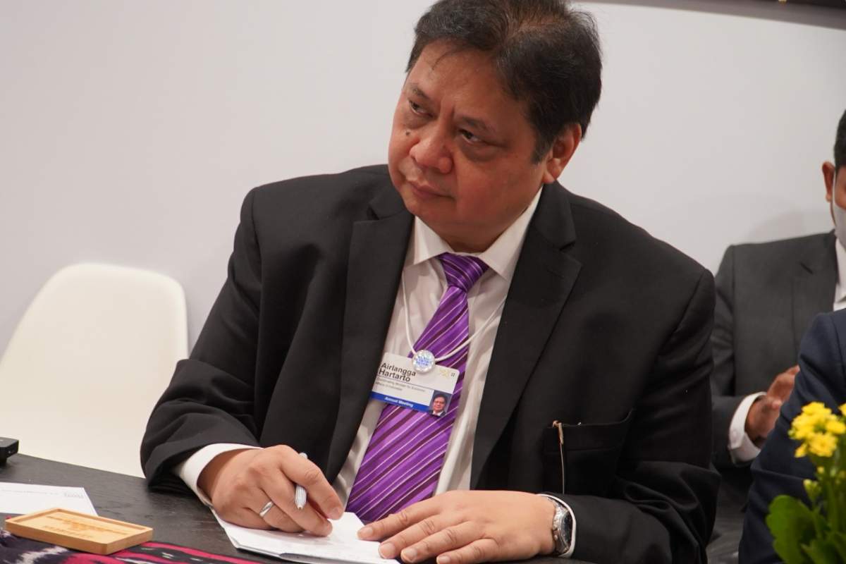 Menko Airlangga Ungkap Pentingnya Gagasan Perkembangan dan Percepatan Digitalisasi Bagi Kemajuan Negara Berkem