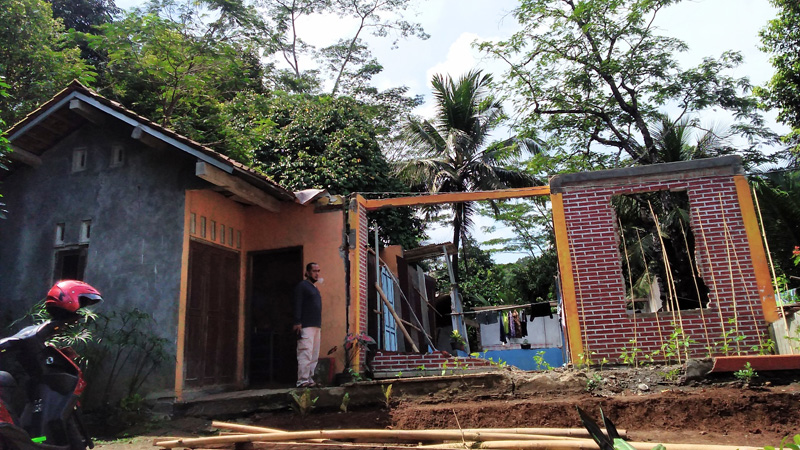 Enam Rumah di Sumpiuh Rusak Berat Terdampak Tanah Bergerak